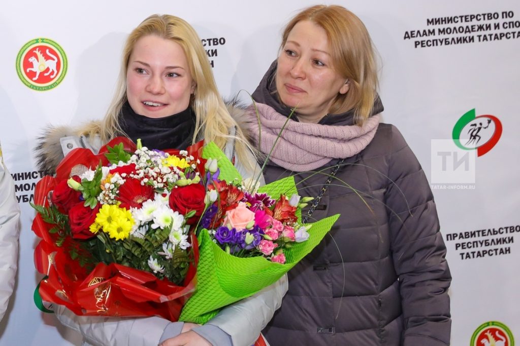 Евгения Тарасова с мамой Татьяной Александровной